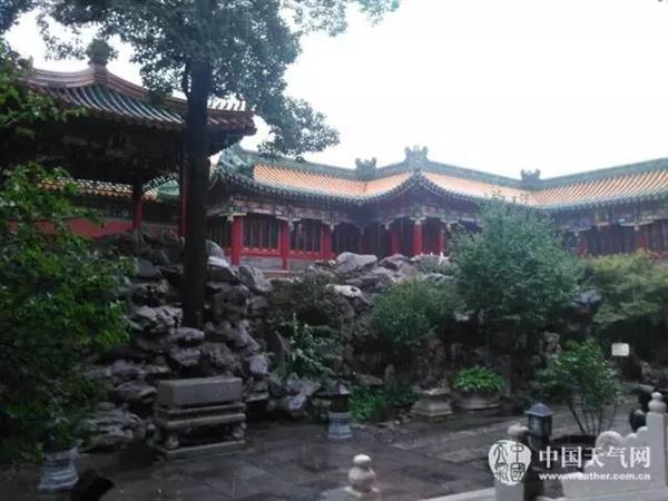 北京处处看海 600年历史的故宫为何几乎无积水？