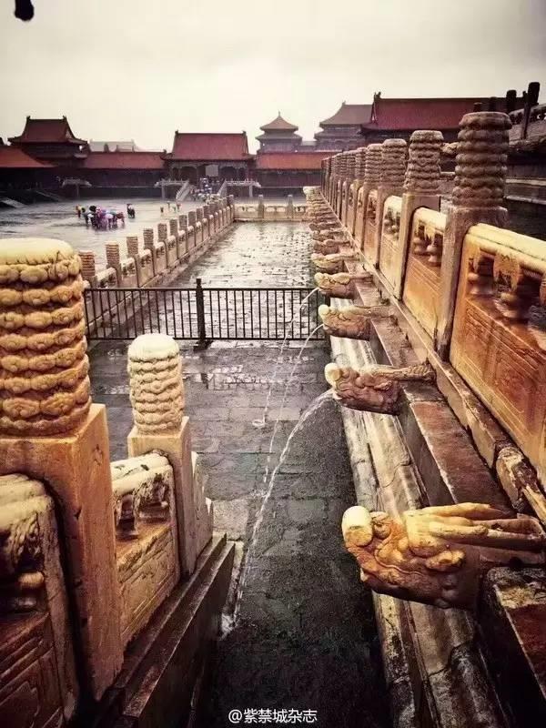 北京处处看海 600年历史的故宫为何几乎无积水？
