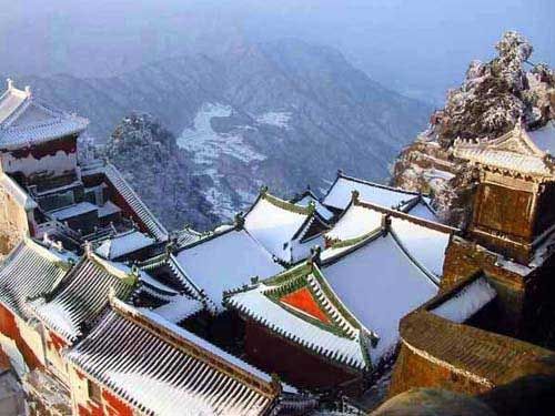 武当山雪景